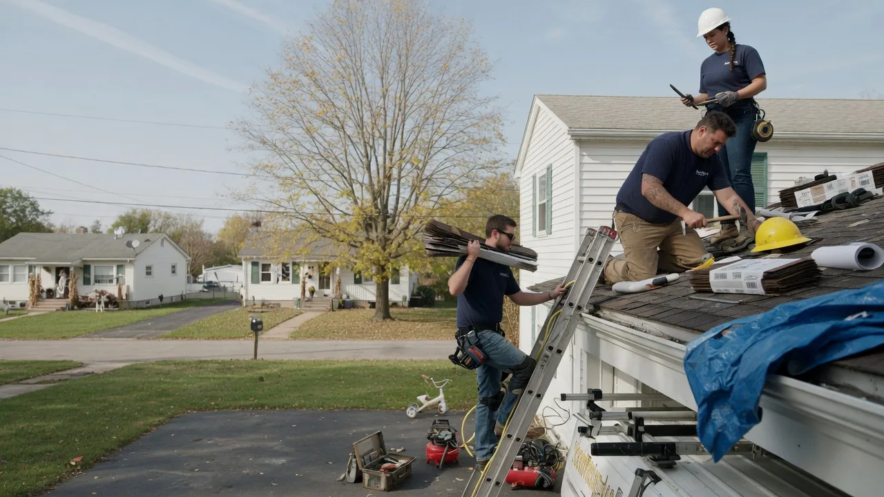 Local Roofing Contractors in Stanton, MI near me